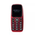 4kom.pl Telefon GSM Mobiola MB3120i Czerwony 2G z przyciskiem SOS dla seniora