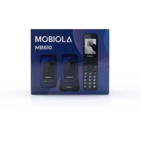 4kom.pl Telefon GSM Mobiola MB610 dla seniora z ładowarką stacją dokującą 4kom.pl Telefon GSM Mobiola MB610 dla seniora z ładowarką stacją dokującą