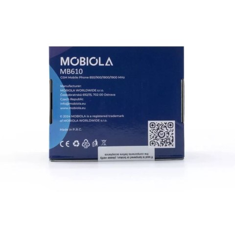 4kom.pl Telefon GSM Mobiola MB610 dla seniora z ładowarką stacją dokującą 4kom.pl Telefon GSM Mobiola MB610 dla seniora z ładowarką stacją dokującą