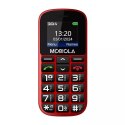 4kom.pl Telefon GSM Mobiola z ładowarką biurkową, 2,2" TFT, DualSIM, microSD dla seniora