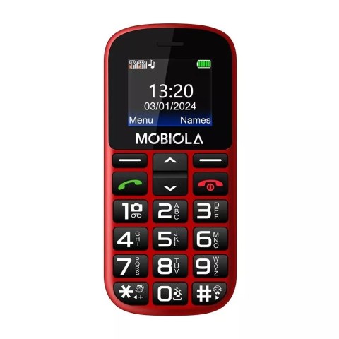 4kom.pl Telefon GSM Mobiola z ładowarką biurkową, 2,2" TFT, DualSIM, microSD dla seniora 4kom.pl Telefon GSM Mobiola z ładowarką biurkową, 2,2" TFT, DualSIM, microSD dla seniora