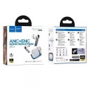 Hoco HOCO TWS ANC+ENC EQ16 Bezprzewodowe Słuchawki Bluetooth - Niebieskie z Etui Ładującym