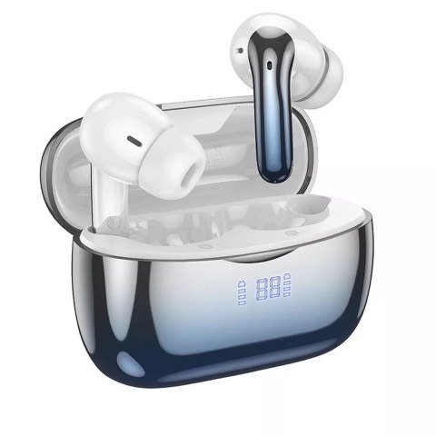 Hoco HOCO TWS ANC+ENC EQ16 Bezprzewodowe Słuchawki Bluetooth - Niebieskie z Etui Ładującym Hoco HOCO TWS ANC+ENC EQ16 Bezprzewodowe Słuchawki Bluetooth - Niebieskie z Etui Ładującym