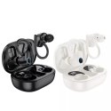 Hoco HOCO TWS EQ8 Bezprzewodowe Słuchawki Bluetooth - Białe z Etui Ładującym