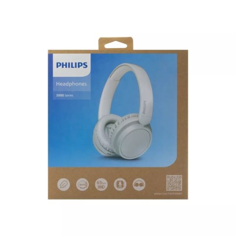 Philips Philips TAH5209WT/00 Słuchawki Nauszne Bluetooth 4000 Series Białe Philips Philips TAH5209WT/00 Słuchawki Nauszne Bluetooth 4000 Series Białe