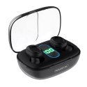Somostel Słuchawki Bluetooth SOMOSTEL J15 Earbuds TWS Czarny LED