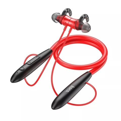 Hoco HOCO Słuchawki Bezprzewodowe Bluetooth ES61 Czerwone z Zaczepem na Ucho Hoco HOCO Słuchawki Bezprzewodowe Bluetooth ES61 Czerwone z Zaczepem na Ucho