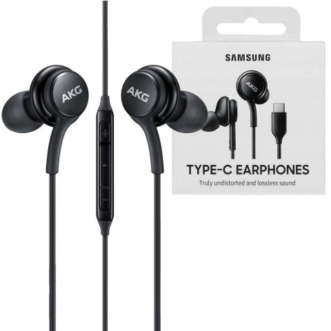 AKG Słuchawki douszne Samsung AKG by harman EO-IC100BBEGEU USB-C Type C czarne