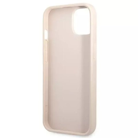 Guess Etui Guess GUHCP13SP4TPP do iPhone 13 mini 5,4" hardcase 4G Triangle Logo Cardslot Guess Etui Guess GUHCP13SP4TPP do iPhone 13 mini 5,4" hardcase 4G Triangle Logo Cardslot