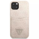 Guess Etui Guess GUHCP13SP4TPP do iPhone 13 mini 5,4" hardcase 4G Triangle Logo Cardslot