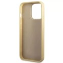 Guess Etui Guess GUHCP14XHGGSHD do Apple iPhone 14 Pro Max 6,7" złoty/gold hard case Glitter Script