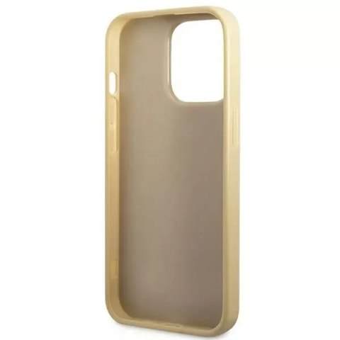 Guess Etui Guess GUHCP14XHGGSHD do Apple iPhone 14 Pro Max 6,7" złoty/gold hard case Glitter Script Guess Etui Guess GUHCP14XHGGSHD do Apple iPhone 14 Pro Max 6,7" złoty/gold hard case Glitter Script