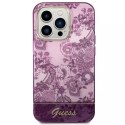 Guess Etui Guess GUHCP14LHGPLHF do Apple iPhone 14 Pro 6,1" fuksja/fuschia hardcase Porcelain Collection