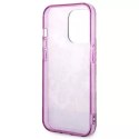 Guess Etui Guess GUHCP14LHGPLHF do Apple iPhone 14 Pro 6,1" fuksja/fuschia hardcase Porcelain Collection