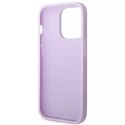 Guess Etui Guess GUHCP14LPSASBPU do Apple iPhone 14 Pro 6,1" fioletowy/purple Saffiano Strap