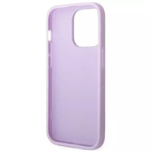 Guess Etui Guess GUHCP14LPSASBPU do Apple iPhone 14 Pro 6,1" fioletowy/purple Saffiano Strap Guess Etui Guess GUHCP14LPSASBPU do Apple iPhone 14 Pro 6,1" fioletowy/purple Saffiano Strap