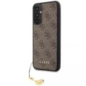 Guess Etui Guess GUHCSA34GF4GBR do Galaxy A34 5G A346 hardcase 4G Charms Collection