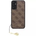 Guess Etui Guess GUHCSA34GF4GBR do Galaxy A34 5G A346 hardcase 4G Charms Collection