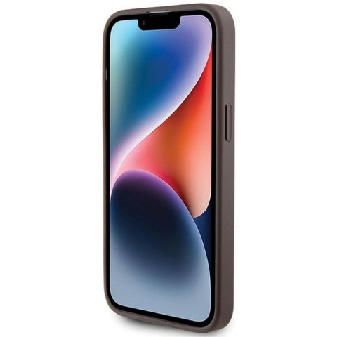 Guess Oryginalne Etui GUESS Hardcase GUHCP15XG4GFBR do iPhone 15 PRO MAX (4G Metal Logo / brązowy) Guess Oryginalne Etui GUESS Hardcase GUHCP15XG4GFBR do iPhone 15 PRO MAX (4G Metal Logo / brązowy)