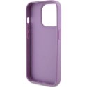 Guess Oryginalne Etui GUESS Hardcase GUHCP15XP4EPMU do iPhone 15 PRO MAX (Quilted 4G Classic / jasny fiolet)