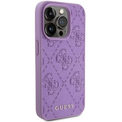 Guess Oryginalne Etui GUESS Hardcase GUHCP15XP4EPMU do iPhone 15 PRO MAX (Quilted 4G Classic / jasny fiolet) Guess Oryginalne Etui GUESS Hardcase GUHCP15XP4EPMU do iPhone 15 PRO MAX (Quilted 4G Classic / jasny fiolet)