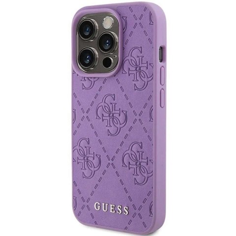 Guess Oryginalne Etui GUESS Hardcase GUHCP15XP4EPMU do iPhone 15 PRO MAX (Quilted 4G Classic / jasny fiolet) Guess Oryginalne Etui GUESS Hardcase GUHCP15XP4EPMU do iPhone 15 PRO MAX (Quilted 4G Classic / jasny fiolet)