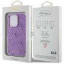 Guess Oryginalne Etui GUESS Hardcase GUHCP15XP4EPMU do iPhone 15 PRO MAX (Quilted 4G Classic / jasny fiolet)