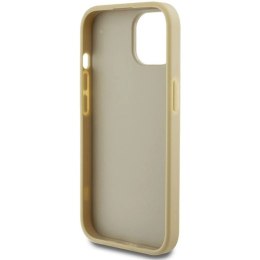 Guess Oryginalne Etui GUESS Hardcase GUHCP15SHG4SGD do iPhone 15 (Fixed Glitter Big 4G / złoty)
