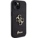 Guess Oryginalne Etui GUESS Hardcase GUHCP15SHG4SGK do iPhone 15 (Fixed Glitter Big 4G / czarny)