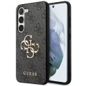 Guess Oryginalne Etui GUESS Hardcase GUHCS23FE4GMGGR do Samsung Galaxy S23 FE (Big Metal Logo / szary)