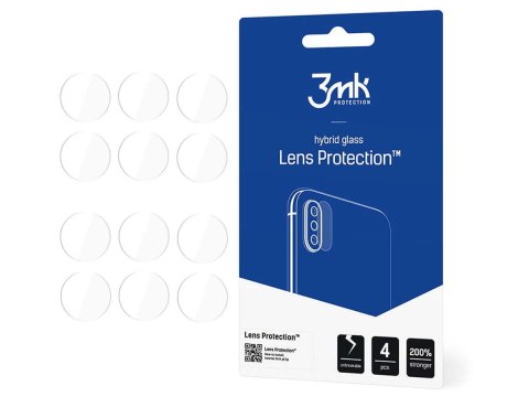 3mk Szkło x4 na kamerę obiektyw 3mk Lens Protection do Apple iPhone 12 Pro 3mk Szkło x4 na kamerę obiektyw 3mk Lens Protection do Apple iPhone 12 Pro