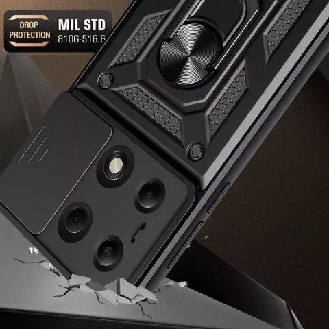 4kom.pl Etui Camshield Pro do Xiaomi Redmi Note 13 Pro 5G / Poco X6 5G Black 4kom.pl Etui Camshield Pro do Xiaomi Redmi Note 13 Pro 5G / Poco X6 5G Black
