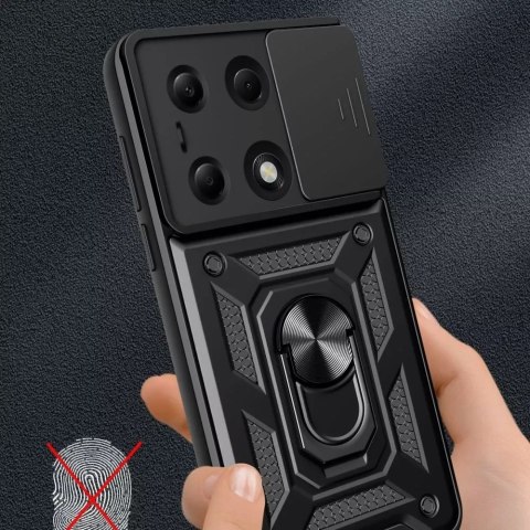 4kom.pl Etui Camshield Pro do Xiaomi Redmi Note 13 Pro 5G / Poco X6 5G Black 4kom.pl Etui Camshield Pro do Xiaomi Redmi Note 13 Pro 5G / Poco X6 5G Black