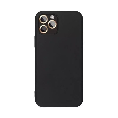 4kom.pl Etui futerał SILICONE do Apple iPhone 15 Pro czarny 4kom.pl Etui futerał SILICONE do Apple iPhone 15 Pro czarny