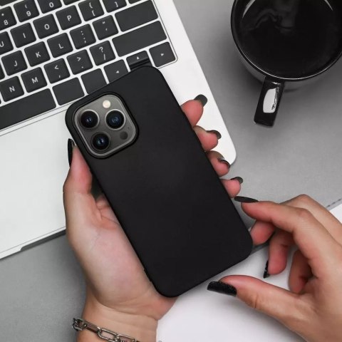 4kom.pl Etui futerał SILICONE do Apple iPhone 15 Pro czarny 4kom.pl Etui futerał SILICONE do Apple iPhone 15 Pro czarny