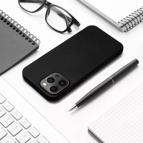 4kom.pl Etui futerał SILICONE do Apple iPhone 15 Pro czarny 4kom.pl Etui futerał SILICONE do Apple iPhone 15 Pro czarny