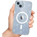 4kom.pl Etui ochronne FlexAir Hybrid MagSafe do Apple iPhone 13 / 14 Glitter