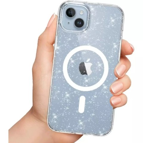 4kom.pl Etui ochronne FlexAir Hybrid MagSafe do Apple iPhone 13 / 14 Glitter 4kom.pl Etui ochronne FlexAir Hybrid MagSafe do Apple iPhone 13 / 14 Glitter