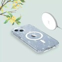 4kom.pl Etui ochronne FlexAir Hybrid MagSafe do Apple iPhone 13 / 14 Glitter
