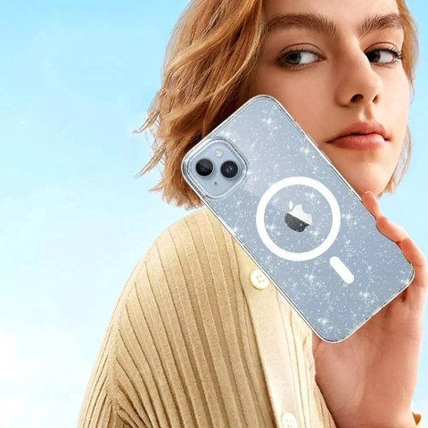 4kom.pl Etui ochronne FlexAir Hybrid MagSafe do Apple iPhone 13 / 14 Glitter 4kom.pl Etui ochronne FlexAir Hybrid MagSafe do Apple iPhone 13 / 14 Glitter