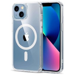 4kom.pl Etui ochronne na telefon Ultra Slim Mag obudowa do MagSafe case do Qi do Apple iPhone 13 Przezroczysty