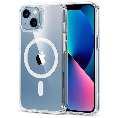 4kom.pl Etui ochronne na telefon Ultra Slim Mag obudowa do MagSafe case do Qi do Apple iPhone 13 Przezroczysty 4kom.pl Etui ochronne na telefon Ultra Slim Mag obudowa do MagSafe case do Qi do Apple iPhone 13 Przezroczysty
