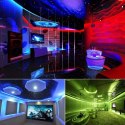 4kom.pl Taśma LED RGB kolorowa 5m 50x50 Wodoodporna IP65 MultiChip duży pilot 44 przyciski