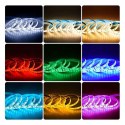 4kom.pl Taśma LED RGB kolorowa 5m 50x50 Wodoodporna IP65 MultiChip duży pilot 44 przyciski