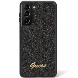 Guess Etui Guess GUHCS23SHGGSHK do Samsung Galaxy S23 S911 czarny/black hard case Glitter Script