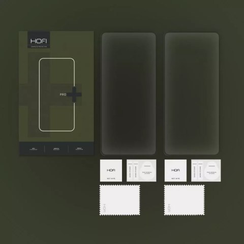 Hofi Szkło hartowane Hofi Glass Pro+ 2-Pack do Samsung Galaxy M55 5G Black