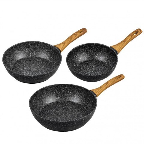 KLAUSBERG ZESTAW GŁĘBOKICH PATELNI MARMURKOWYCH KLAUSBERG KB-7508 KLAUSBERG ZESTAW GŁĘBOKICH PATELNI MARMURKOWYCH KLAUSBERG KB-7508