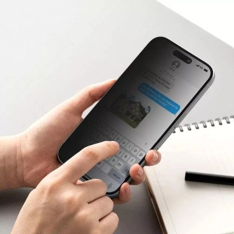 Ringke Szkło Prywatyzujące Ringke Easy Slide 2-Pack do iPhone 16 Pro Max Privacy Ringke Szkło Prywatyzujące Ringke Easy Slide 2-Pack do iPhone 16 Pro Max Privacy
