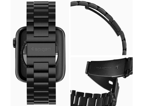 Spigen Bransoleta Spigen Modern Fit Band do Apple Watch 2/3/4/5/6/SE (42/44mm) Black Spigen Bransoleta Spigen Modern Fit Band do Apple Watch 2/3/4/5/6/SE (42/44mm) Black