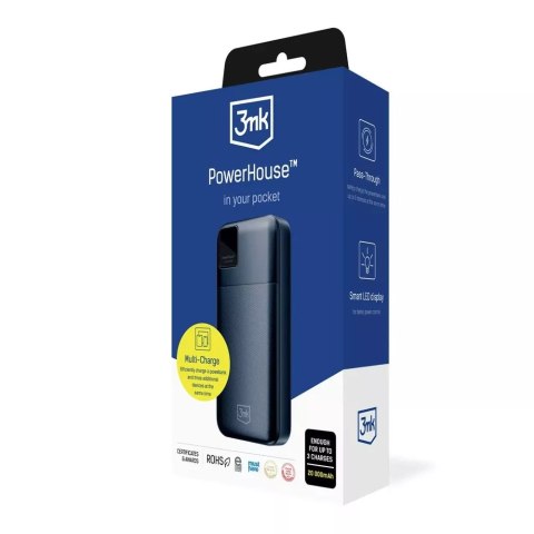 3mk Powerbank 20000mAh 3mk PowerHouse Accessories 3mk Powerbank 20000mAh 3mk PowerHouse Accessories